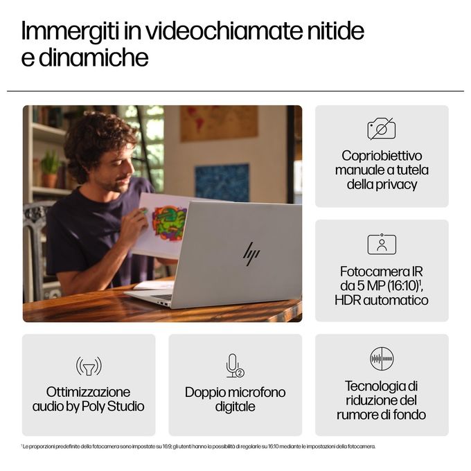 HP ENVY 17-da0003nl Intel Core Ultra 7 155u 16Gb Hd 1Tb Ssd Nvidia Geforce Rtx 3050 17.3'' Windows 11 Home