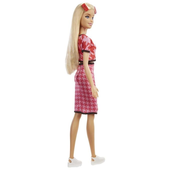 Mattel Barbie Fashionistas T-Shirt e Gonna Rosa