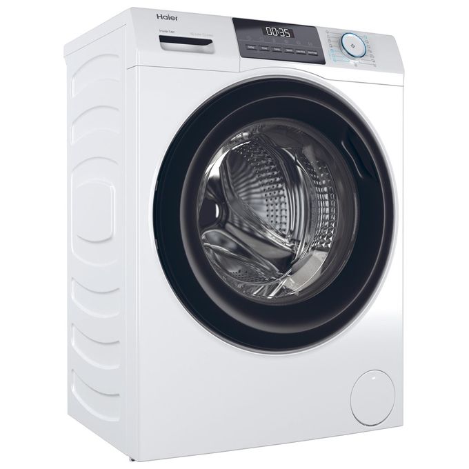 Haier HW80-BP14929A-S Lavatrice Frontale 8 Kg 1400 rpm Classe A Motore Inverter 15 Programmi (85x60x55 cm) colore Bianco