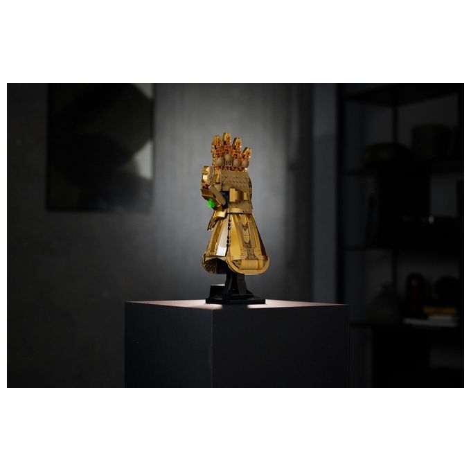 LEGO Super Heroes Marvel 76191 Guanto dell'Infinito di Thanos, Modello da Costruzione Avengers da Collezione, Set per Adulti