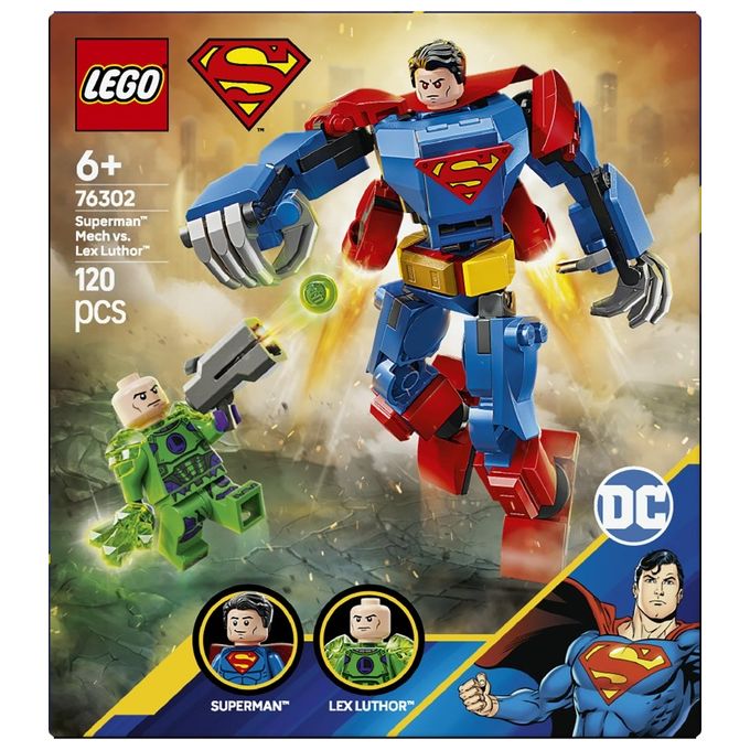 LEGO Set Mech di Superman vs Lex Luthor 76302 DC Super Heroes