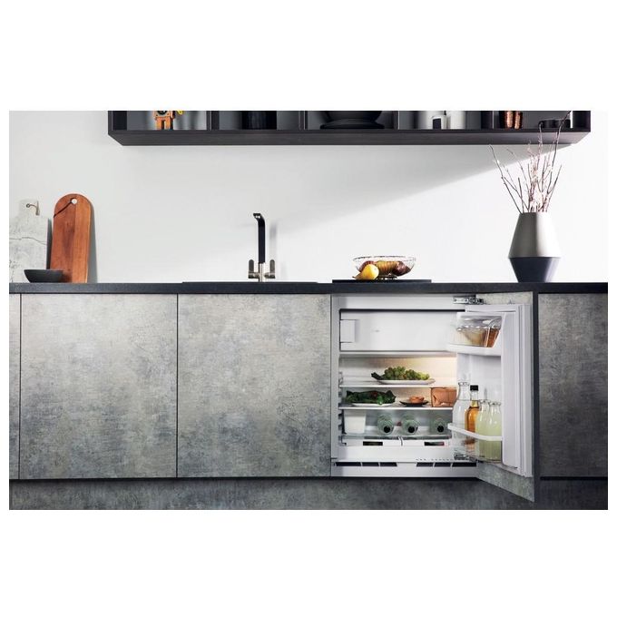 Hotpoint BTSZ 1632-HA 1 Frigorifero Monoporta da Incasso 126 Litri Classe Energetica A+ Acciaio Inossidabile