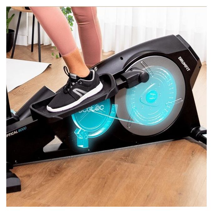 Cecotec Elittica 8000 Magno Volano 8Kg Display Lcd Cardio