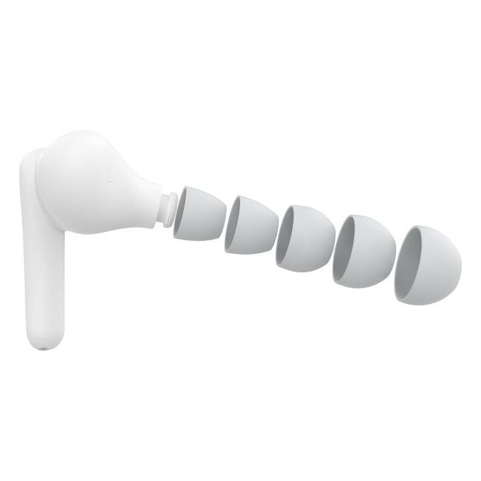 Belkin SoundForm Nano 2 Auricolari Bluetooth per Bambini con Microfono Bluetooth Bianco