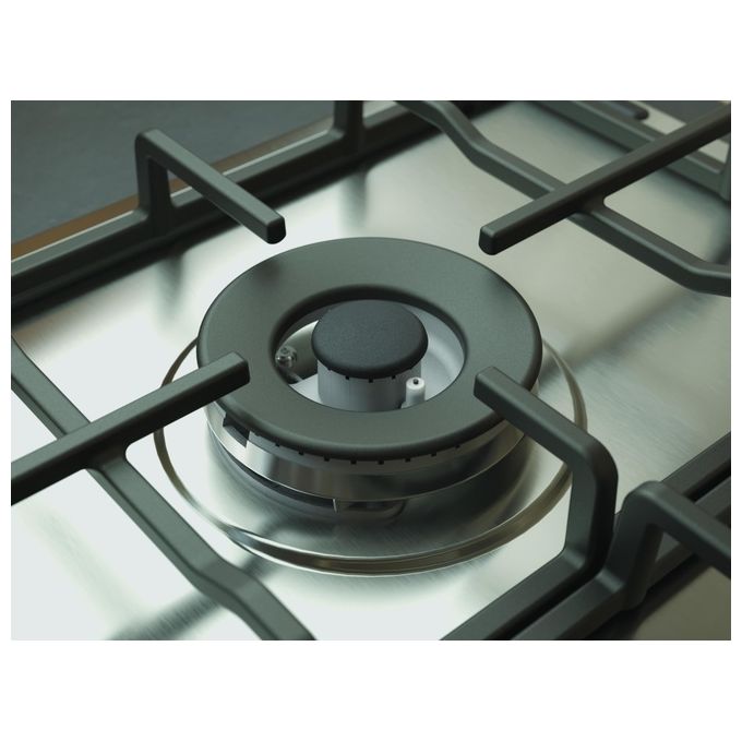 Whirlpool KGML761IX Piano Cottura a gas 5 fuochi 73 cm Acciao inox