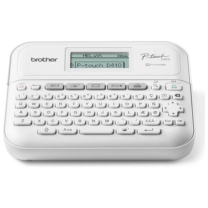 Brother P-Touch F410 Etichettatrice per Casa e Ufficio fino a 18mm