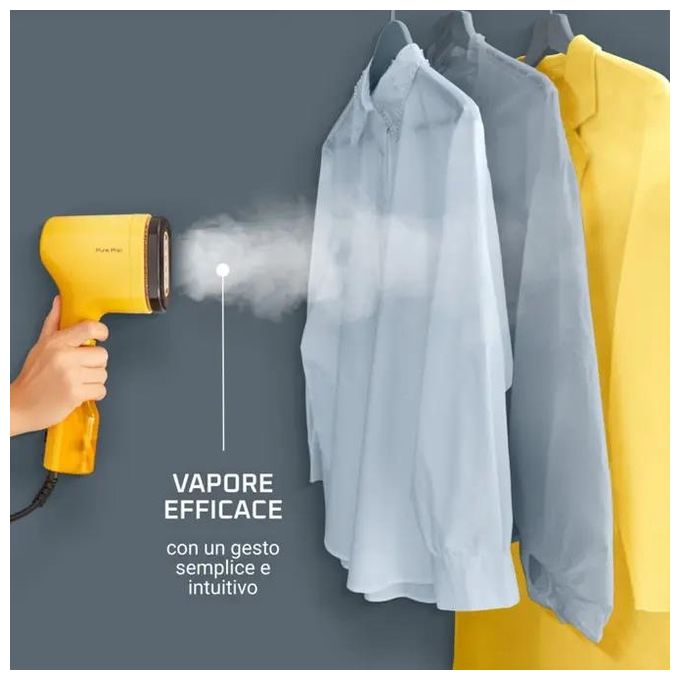 Rowenta DR2026 Stiratrice Verticale Pure Pop Giallo