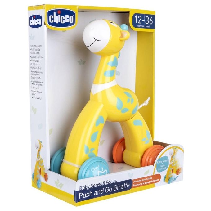 Chicco Prime Attivita' Baby Sense e Focus Gioco Giraffa Spingi e Vai