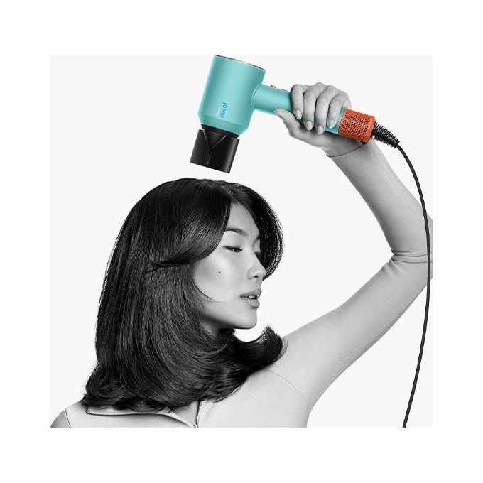 Dyson Super Sonic Nural Asciugacapelli 1600W 4 Temperature con Accessori Acquamarina