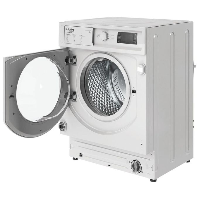 Hotpoint BI WMHG 81485 EU Lavatrice da Incasso Frontale 8 Kg 1400 rpm Classe B Motore Inverter 70 dB (82x59.5x54.5 cm) colore Bianco
