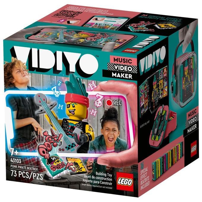 LEGO Vidiyo Punk Pirate BeatBox Creatore Video Musicali con Pirata
