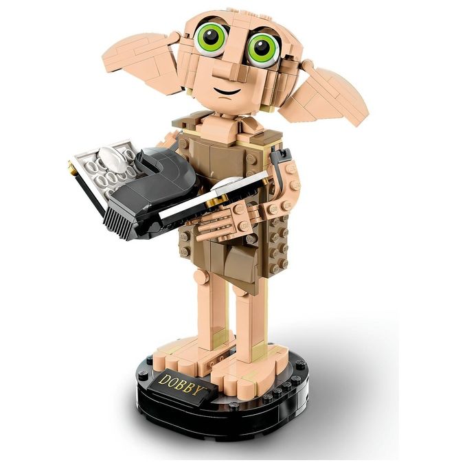 LEGO Harry Potter 76421 Dobby l'Elfo Domestico, Modello Snodabile di Personaggio Iconico, Gioco da Collezione, Regalo 8+ Anni