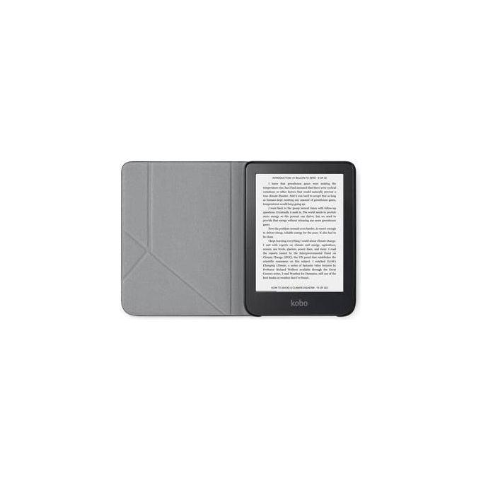 Kobo Custodia E-book Basic Sleep Cover Clara 2E Black