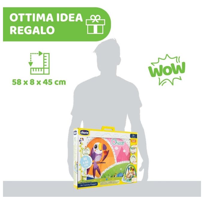 Chicco Palestra Gioco Magic Forest Attivita' 3 in 1