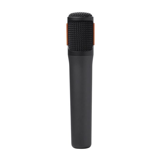 JBL Wireless Microphone Set con 2 Microfoni Wireless e Ricevitore Wireless UHF a 2 Canali Ricaricabile Pattern Polare Cardioide Compatibili con Diffusori PartyBox Incluse Batterie AA Nero