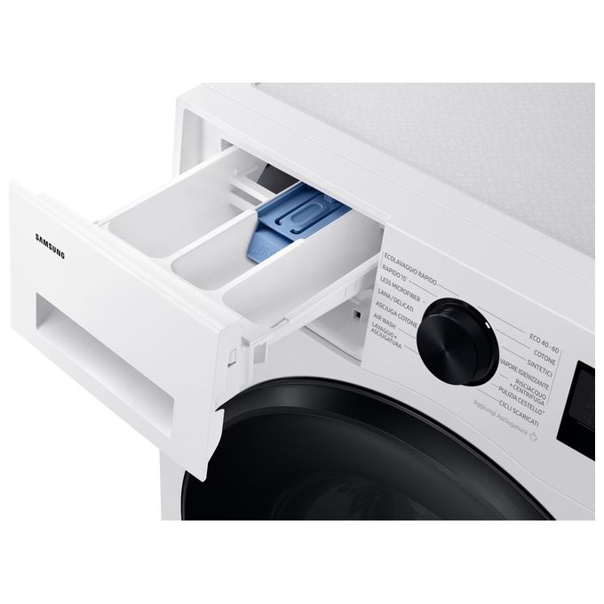 Samsung Crystal Clean Slim Lavasciuga a carica frontale 9-5Kg 1400 giri Classe E Ecobubble Bianco