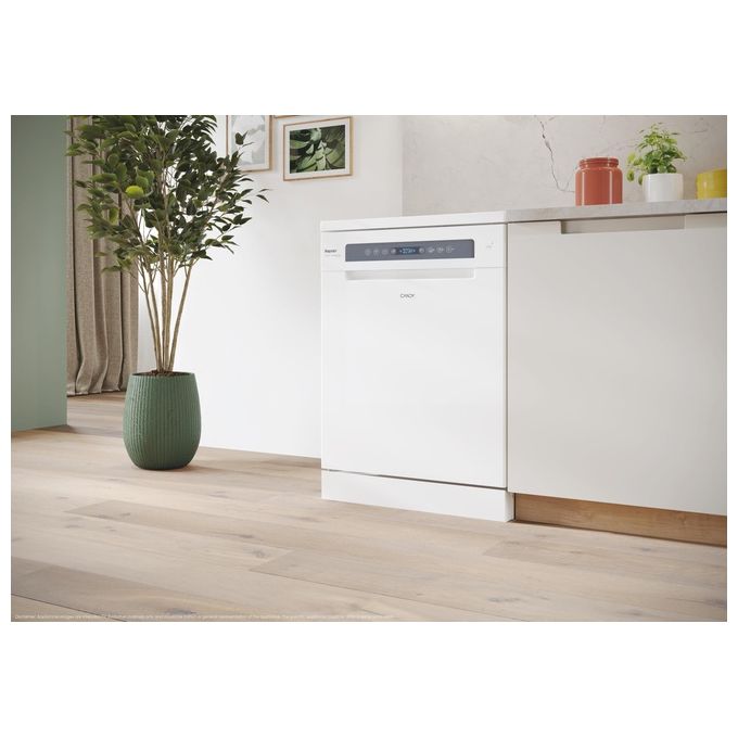 Candy Rapido' CF 4C6F0W Lavastoviglie Libera Installazione 14 Coperti Classe Energetica C