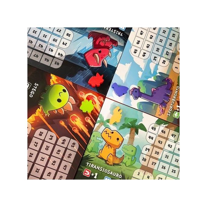 Asmodee Happy Little Dinosaurs Gioco da Tavolo Edizione Italiana