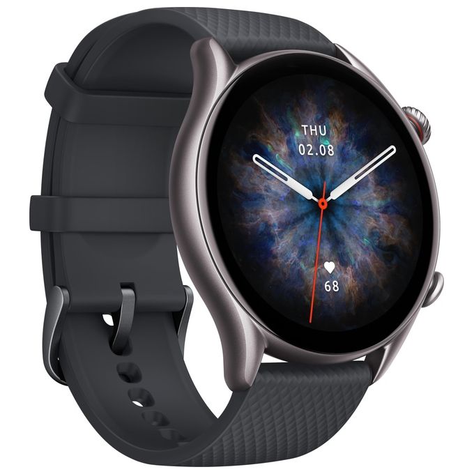 Amazfit GTR 3 Pro 1.45'' Amoled GPS Sport Salute Notifiche Nero