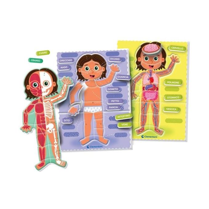 Clementoni Gioco Educativo Sapientino Baby Montessori Il Corpo Umano