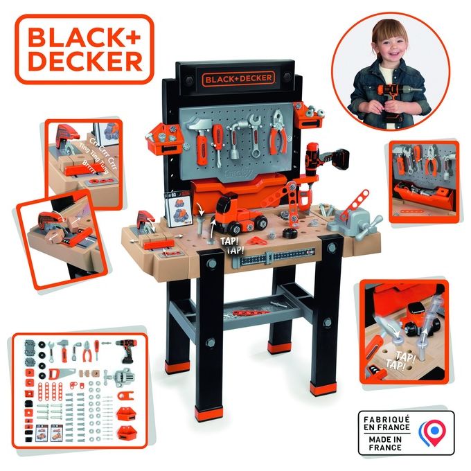 Smoby Black e Decker Bricolo Super Center