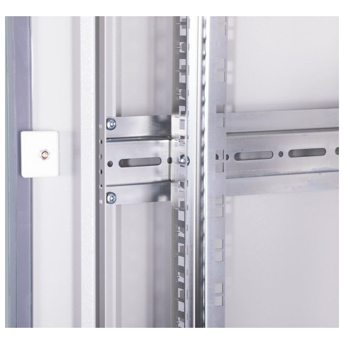 Digitus armadio 42 unita' linea professionale (a)2020 x (l)600 x (p)600 mm. colore grigio chiaro