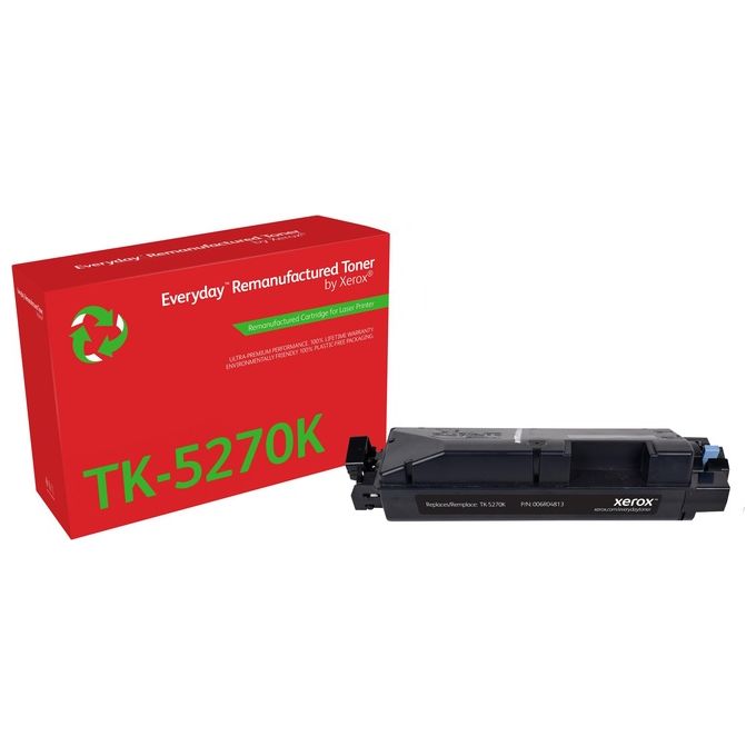 Everyday di Xerox Toner Rigenerato Nero Compatibile con Kyocera Tk-5270k
