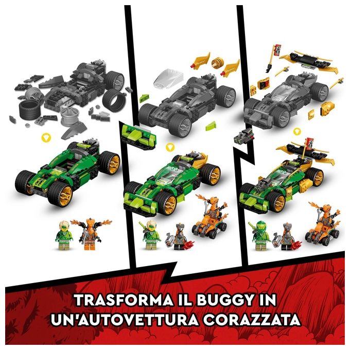 LEGO Ninjago Auto da Corsa di Lloyd Evolution