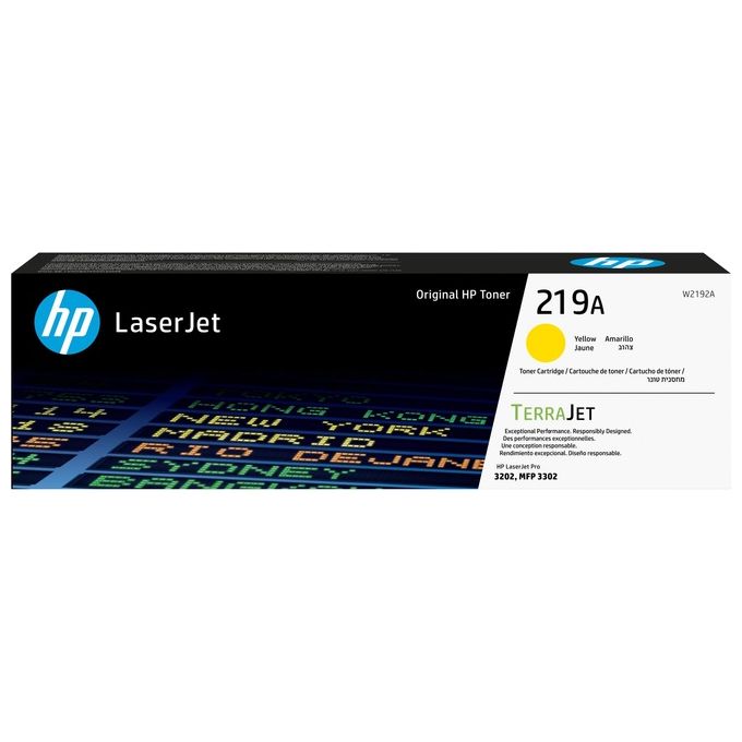 HP Toner Originale LaserJet 219a Giallo