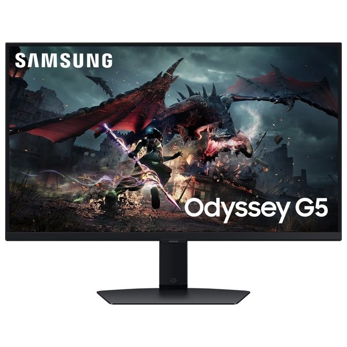 Samsung Monitor Gaming Odyssey G5 (S32CG510EU) Flat 32   2560x1440 (QHD) HDR10 VA 165Hz 1ms (MPRT) AMD FreeSync Premium HDMI DP