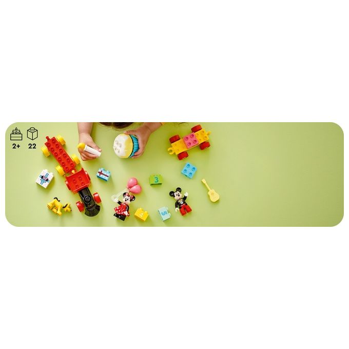 LEGO Duplo Disney Il Treno del Compleanno di Topolino e Minnie