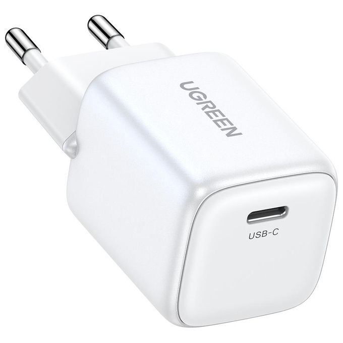 Ugreen Nexode Mini 20W PD GaN Tech Caricabatterie Bianco