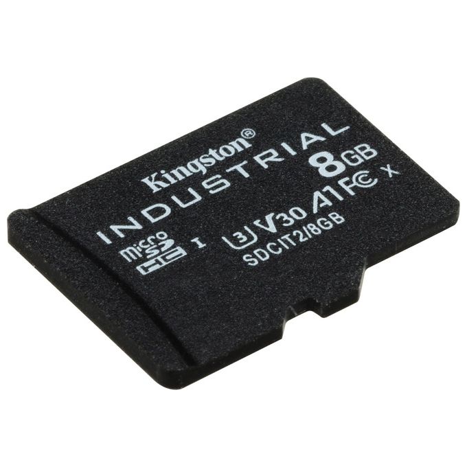Kingston Technology Industrial Memoria Flash 8Gb MicroSDHC UHS-I Classe 10