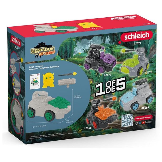 Schleich Eldrador Crashmobile Giungla con Mini Creature