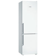Bosch KGN39VWEQ - Serie 4 - Frigorifero Combinato 368 L, 203 cm, Classe E, 39 dB, Total No Frost, Multi Airflow, Bianco