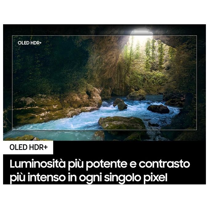 Samsung QE83S90DAEXZT Tv Oled 4k 83'' Smart Tv Wi-fi Graphite Black 2024 Processore Nq4 Ai Gen2 Self-Illuminating Pixels Laser Slim Design Dolby Atmos