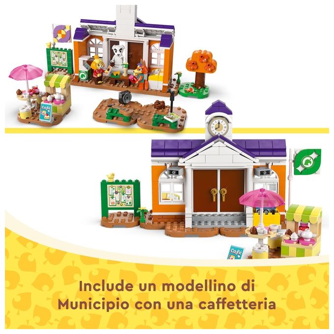 Lego Animal Crossing Concerto in Piazza con K.k.