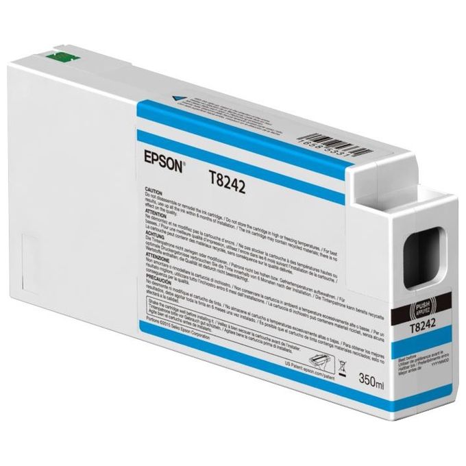 Epson T54XA Cartuccia di Inchiostro Originale 350 ml Tecnologia UltraChrome HDX HD per Serie SC-P7000 SC-P9000 colore Arancione