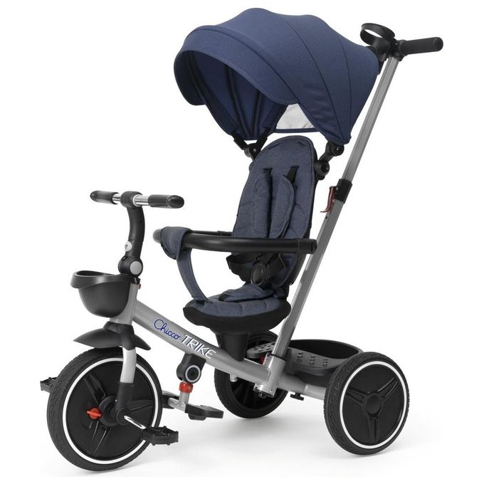 Chicco Triciclo Evolutivo 4 in 1 Move e Glow Blu e Silver