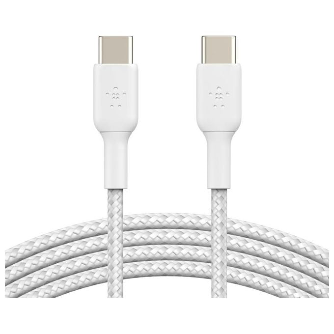 Belkin CAB004BT1MWH Cavo USB 1mt USB-C Bianco