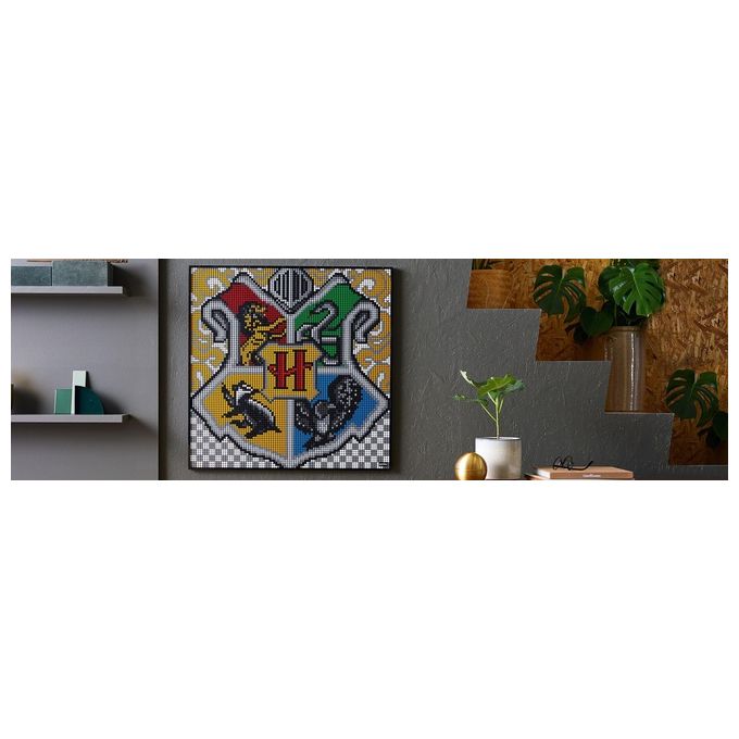 LEGO Art Harry Potter Hogwarts Crests