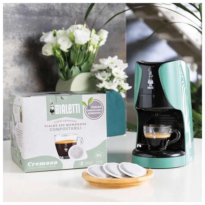 Bialetti Cialde Monodose Box 50 pezzi Cremoso