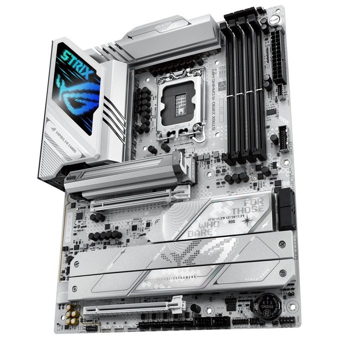 ASUS ROG Strix Z890-A Gaming WiFi Scheda Madre Intel ATX 16122 Fasi di Alimentazione Slot DDR5 PCIe 5.0 GPU di Nuova Generazione 5 Slot M.2 WiFi 7 AI Overclocking AI Networking II