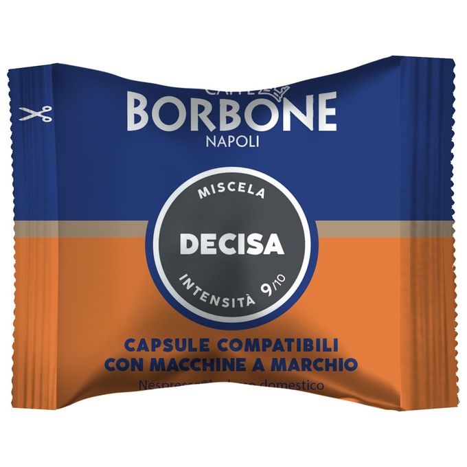 Borbone Respresso Miscela Decisa 50 Pezzi Compatibile Nespresso