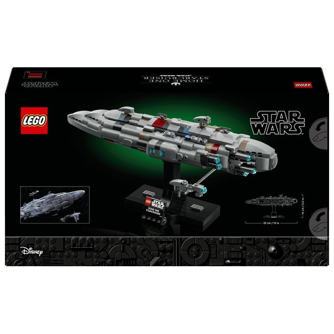 LEGO Star Wars 75405 - Home One Starcruiser, Set da Costruzione con Sala Comando, Hangar e Minifigure, Eta' 10+