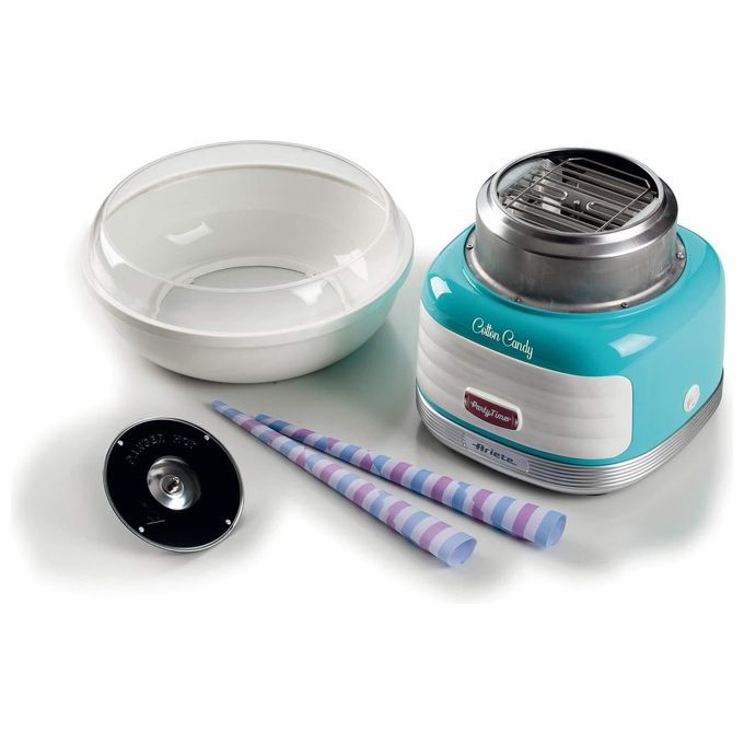 Ariete Cotton Candy Party Time Macchina per Zucchero Filato 500W Azzurro