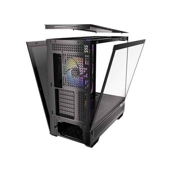 Antec C7 ARGB Supporto GPU RTX 40 4 Ventole ARGB PWM da 120mm Incluse Raffreddamento GPU Verticale Tipo C 10Gbps