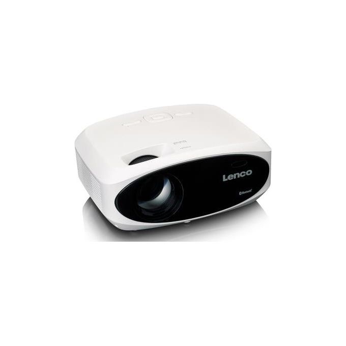Lenco LPJ-900WH Videoproiettore Full Hd LCD 9000 Lumen