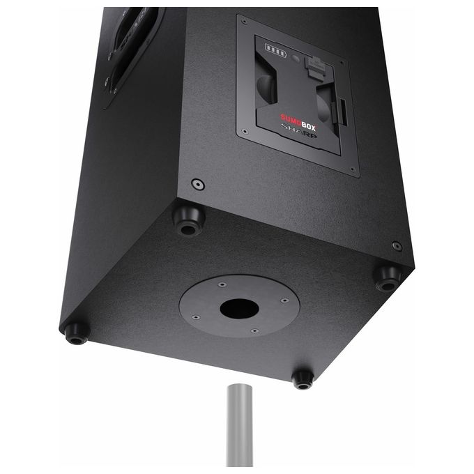 Sharp SUMOBOX CP-LS100 Sistema di Altoparlanti Nero
