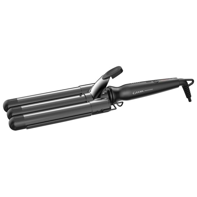 Ga.Ma Arricciacapelli Triferro Salon Curl Nero e Argento
